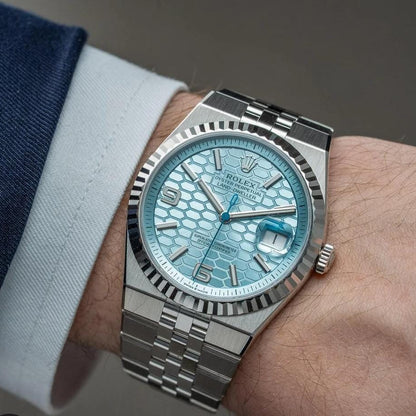 Rolex Land-Dweller bleu