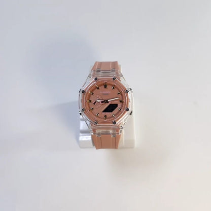 G-Shock Rose transparent