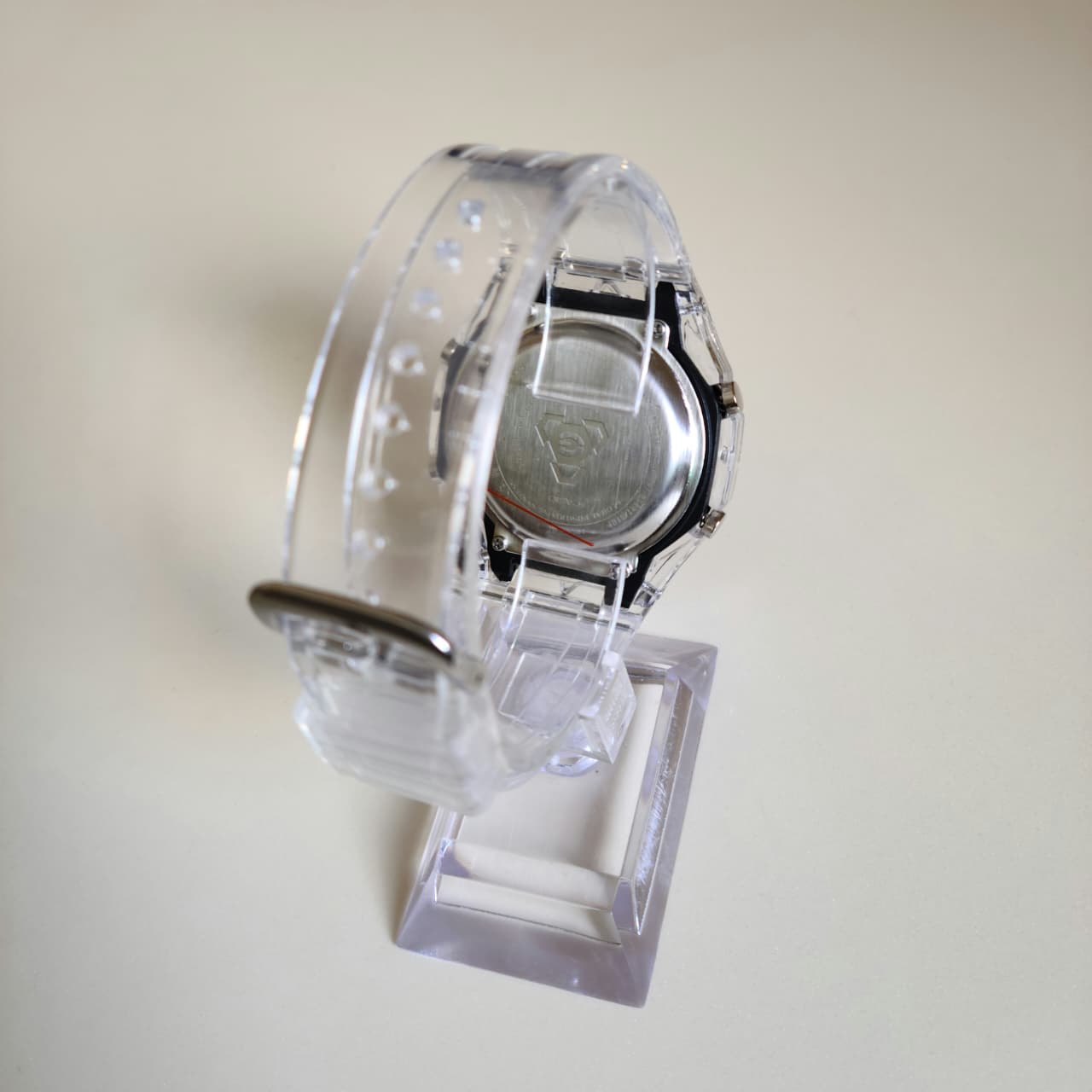 G-Shock transparent Gris