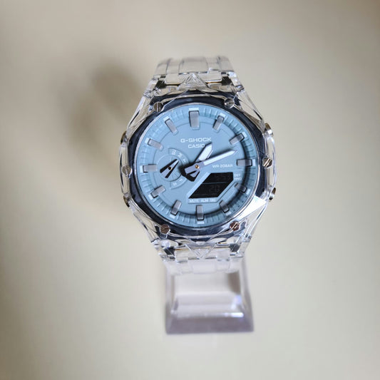 G-Shock transparent Gris