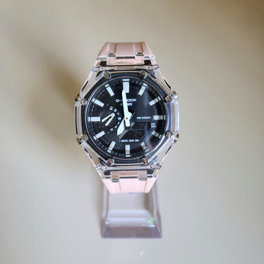 G-Shock Transparant Biege